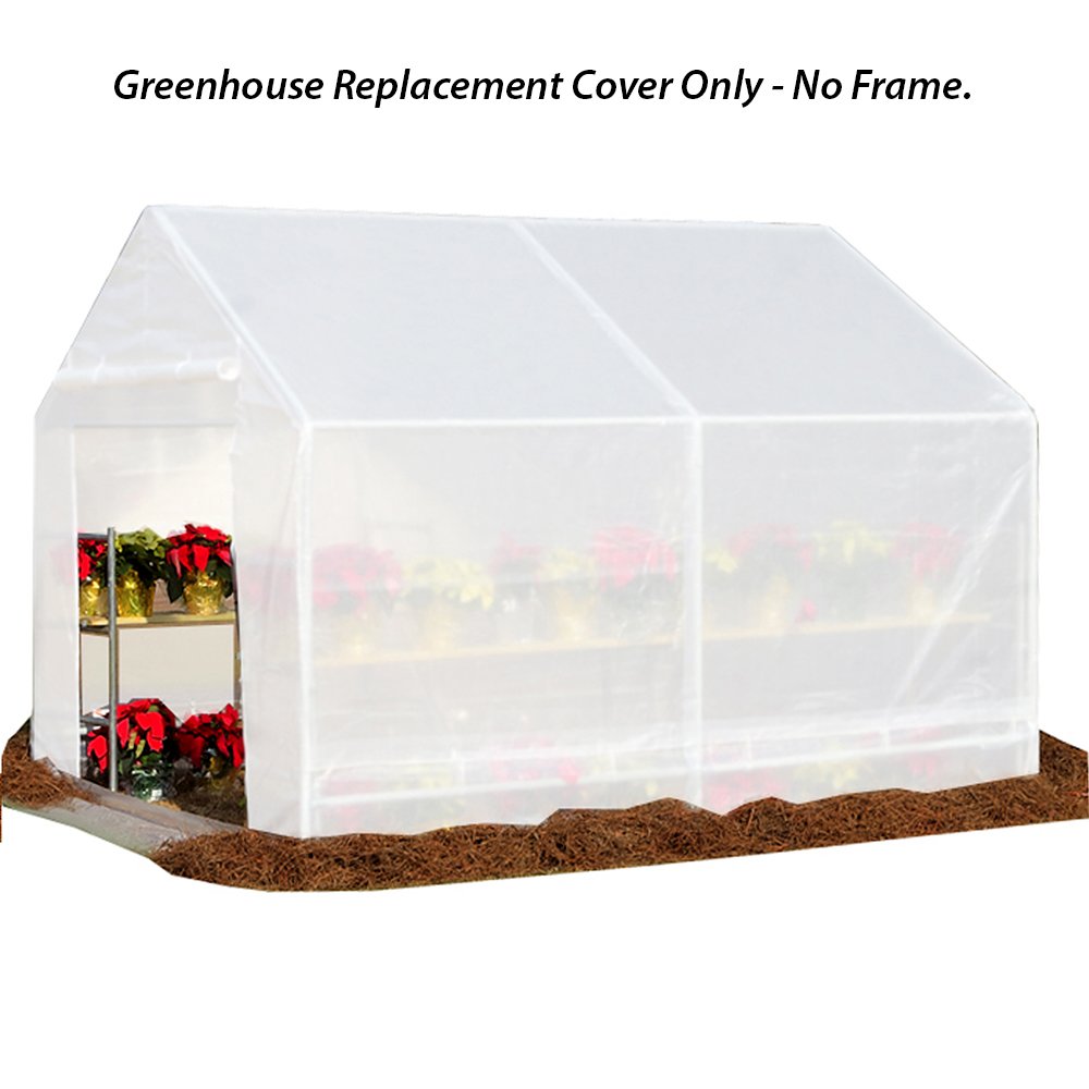 King Canopy 10-Feet by 10-Feet Greenhouse Replacement Cover, 180gsm Translucent. Picture 2