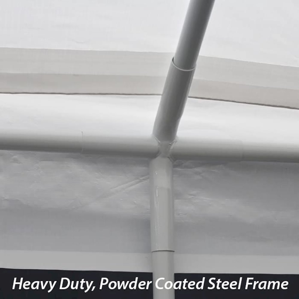 King Canopy Hercules with Enclosure Kit 10-Feet by 20-Feet, 2-Inch Steel Frame. Picture 6