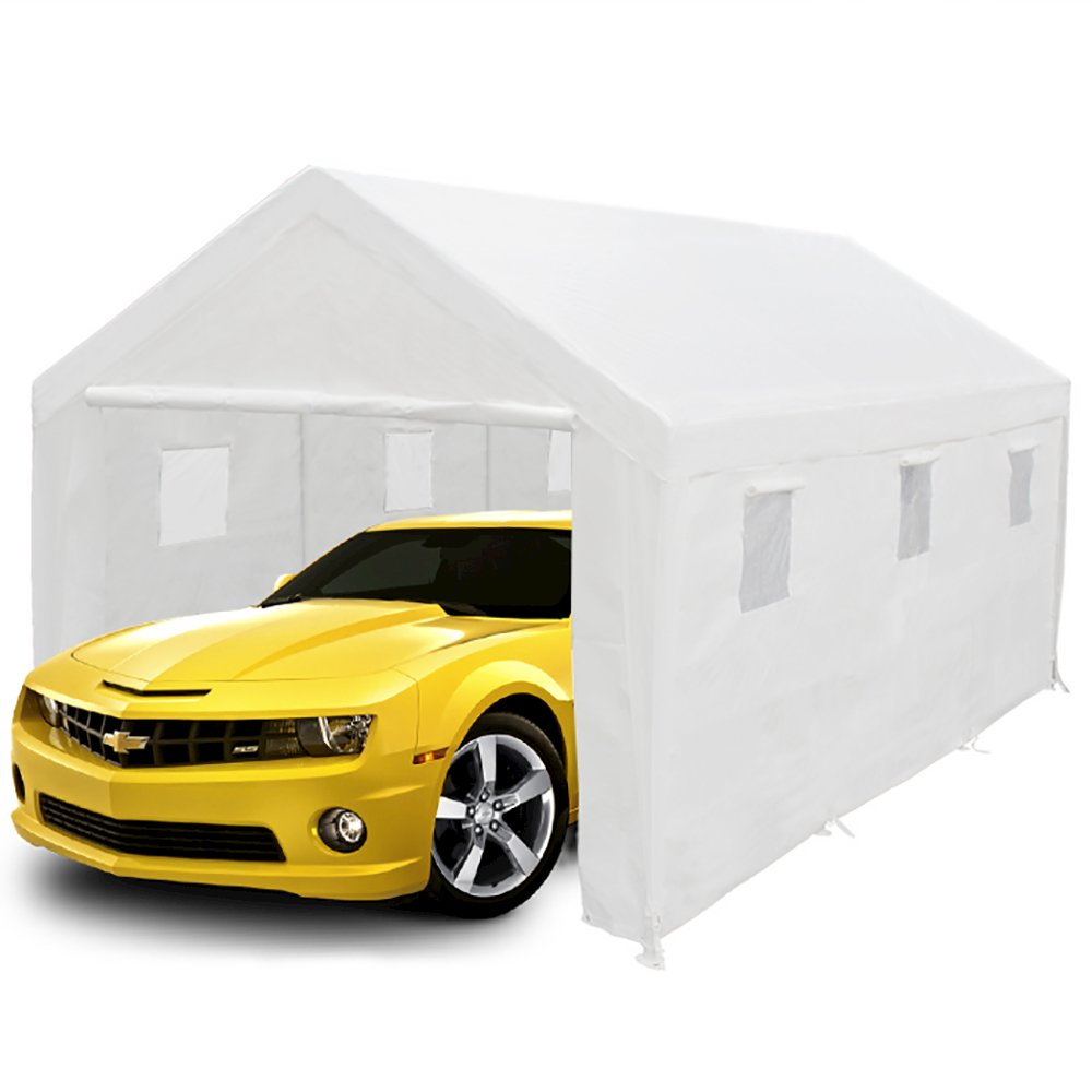 King Canopy Hercules with Enclosure Kit 10-Feet by 20-Feet, 2-Inch Steel Frame. Picture 8