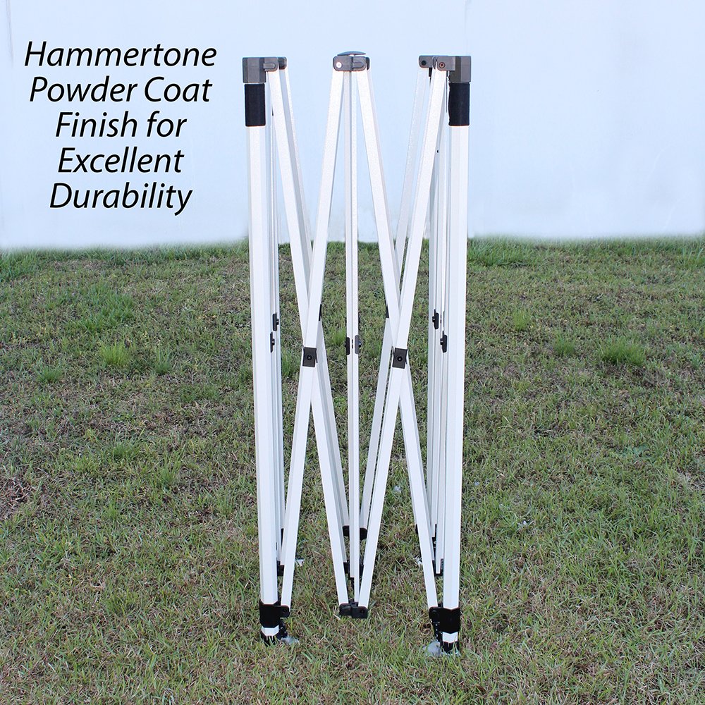 10-Feet Commerical Instant Pop up Canopy with Weight Bags, Guy Ropes and Stakes. Picture 3