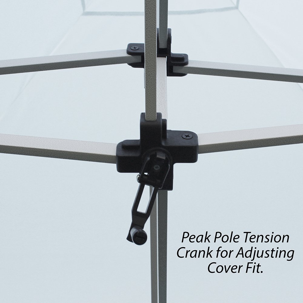 10-Feet Commerical Instant Pop up Canopy with Weight Bags, Guy Ropes and Stakes. Picture 6