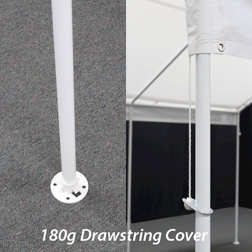 King Canopy Universal Canopy 10-Feet by 27-Feet, 1 3/8-Inch Steel Frame, 10 Leg. Picture 2