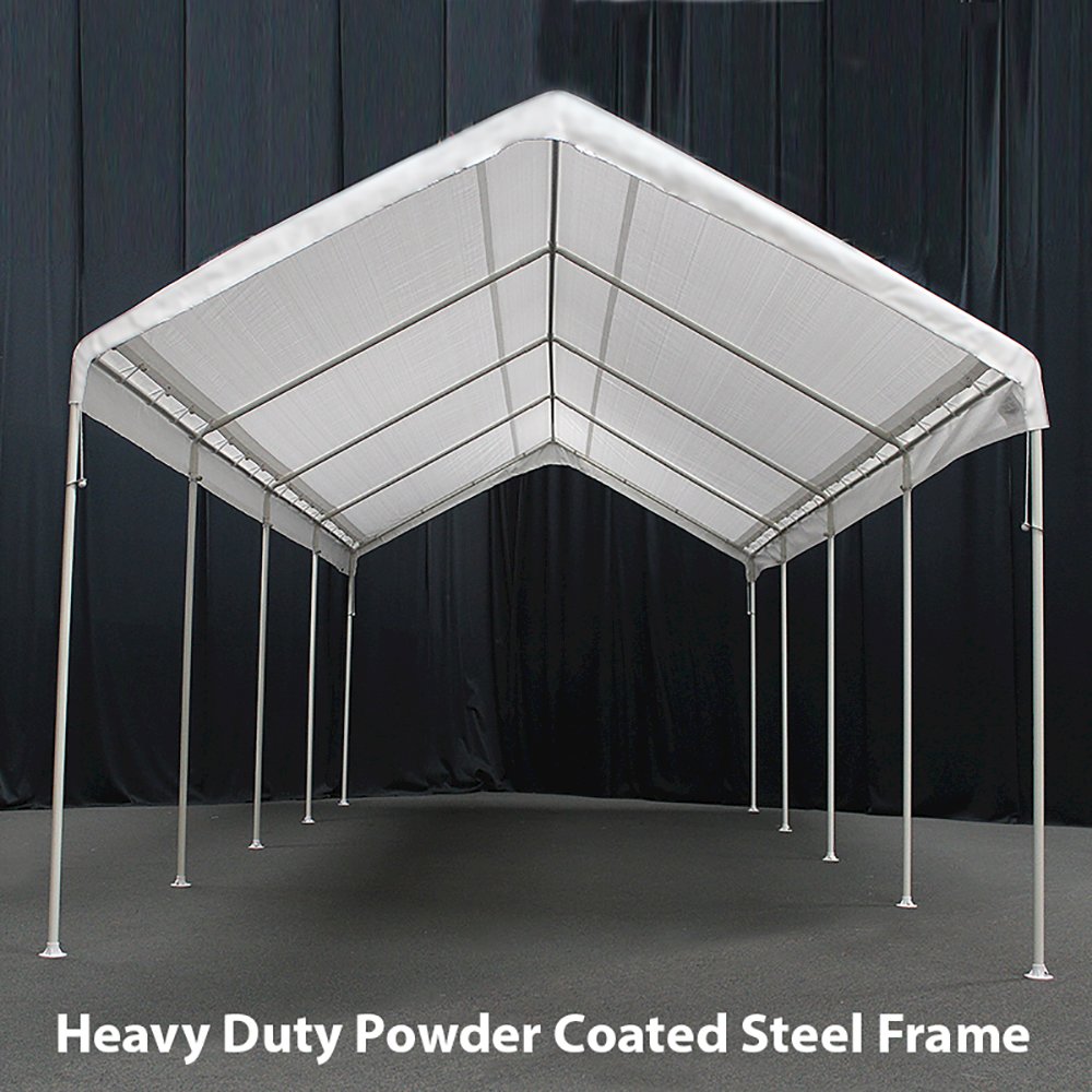 King Canopy Universal Canopy 10-Feet by 27-Feet, 1 3/8-Inch Steel Frame, 10 Leg. Picture 5