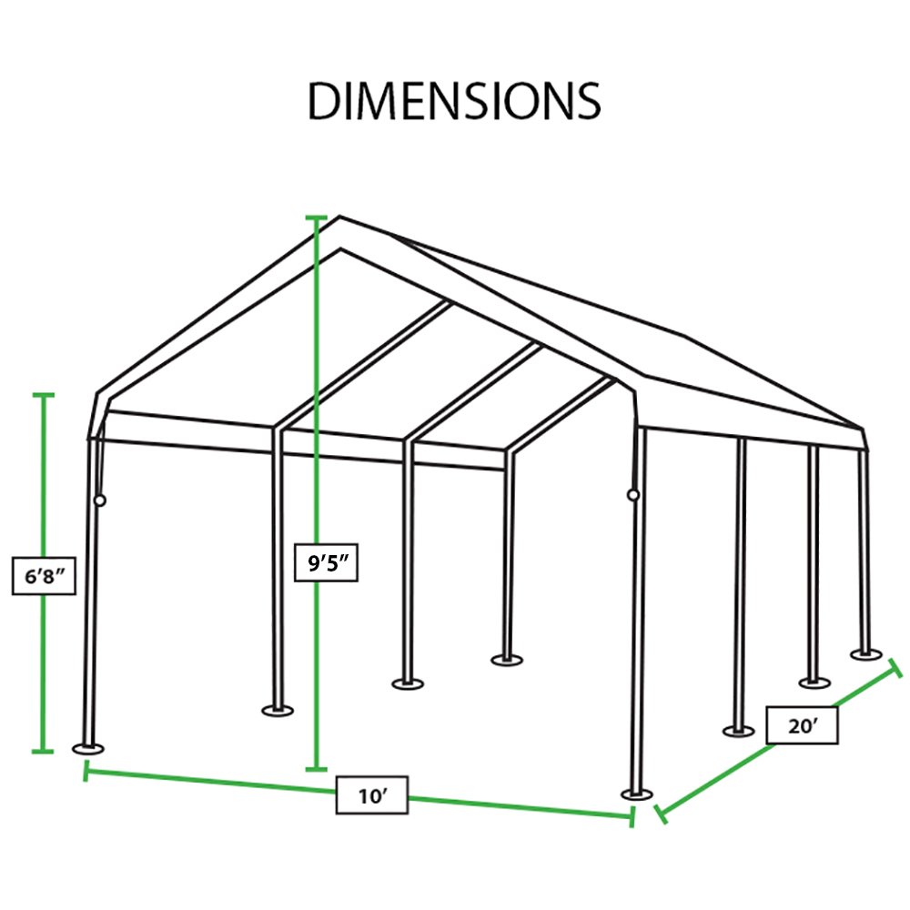 Universal Canopy, Quick Shade, Camping, Boat Shelter, Events, Party Tent. Picture 9