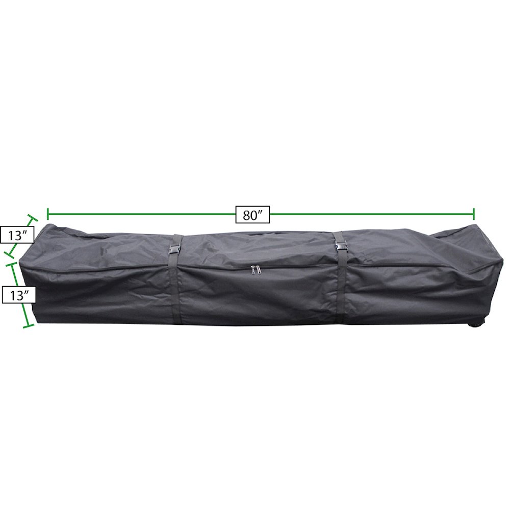 King Canopy 80-inch Canopy Roller Bag, Black w/wheels and handles,CRB80. Picture 6