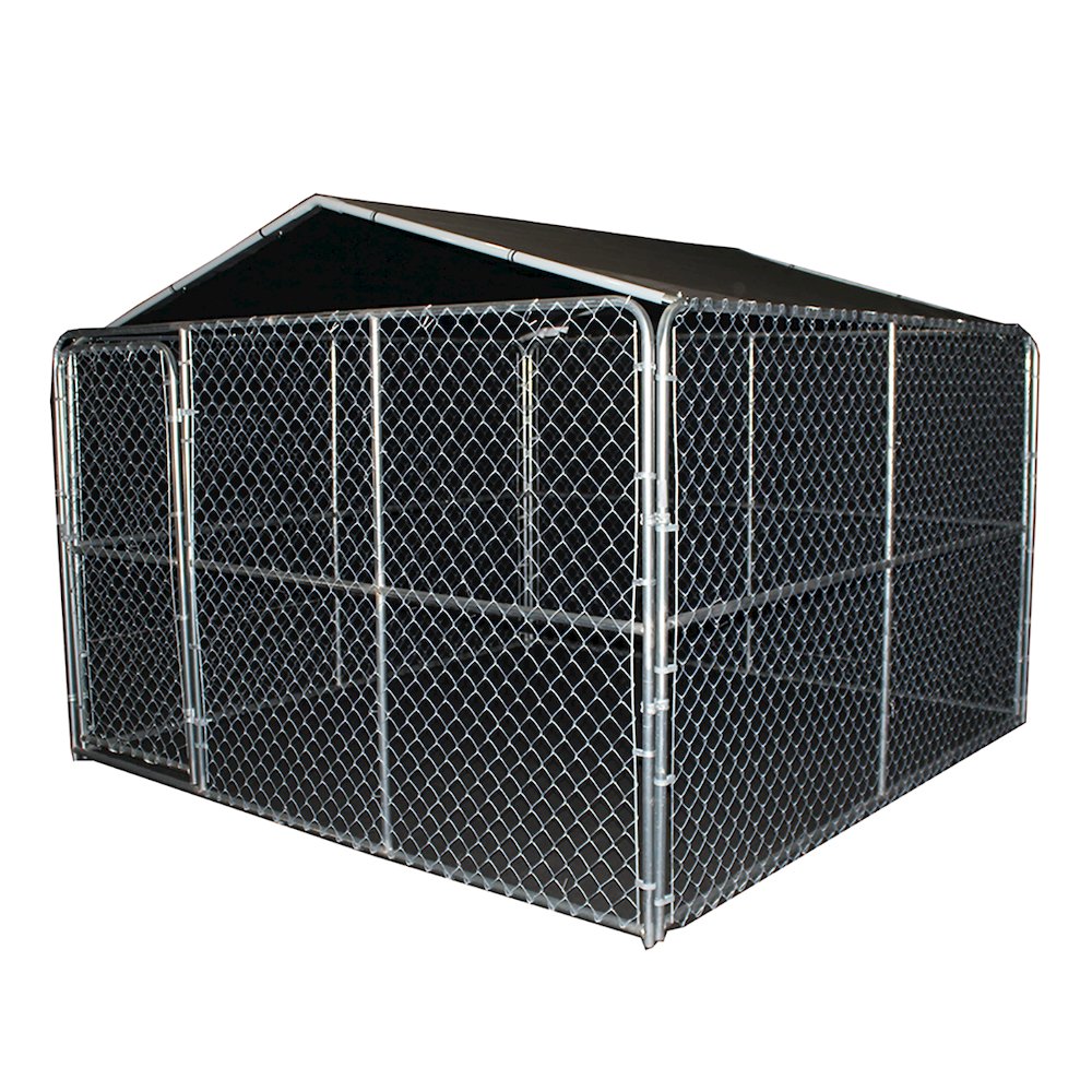 King Canopy Kennel Cover 10-Feet by 10-Feet, 1 3/8-Inch Steel Frame. Picture 8