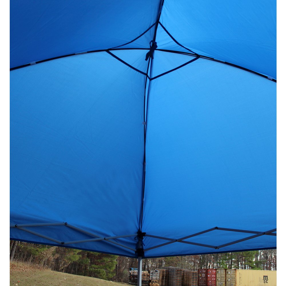 8-Feet by 8-Feet Instant Pop up Canopy with Weight Bags,Guy Ropes and Stakes. Picture 2