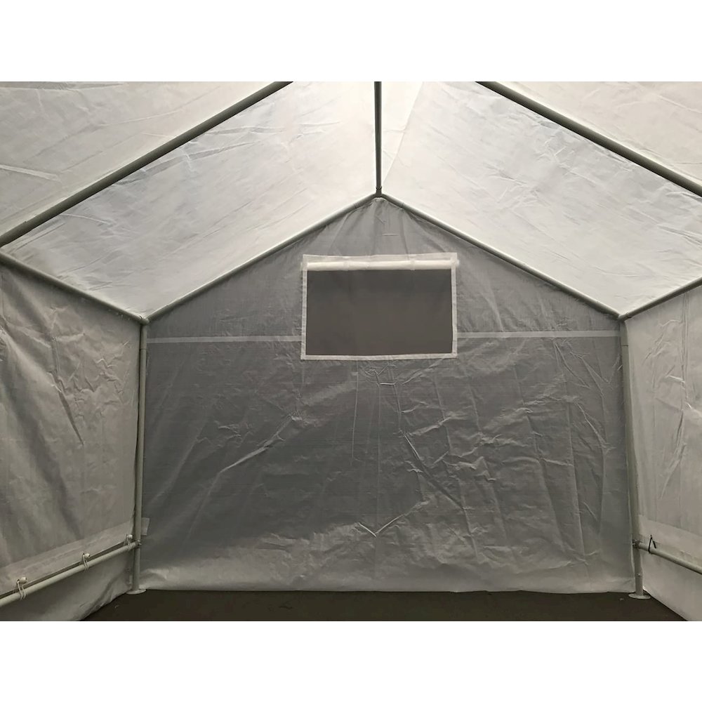 King Canopy Greenhouse 10-Feet by 10-Feet, 1 3/8-Inch Steel Frame,  6-LEG. Picture 11