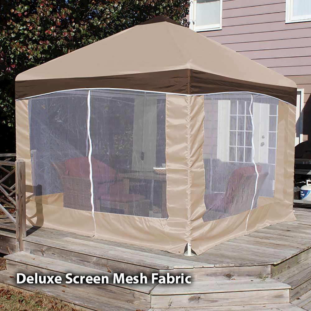King Canopy Garden Party Backyard Gazebo 10-Feet by 10-Feet, 4-Leg. Picture 5
