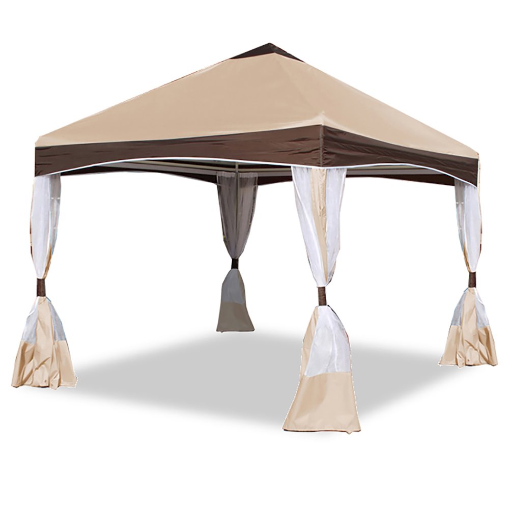 King Canopy Garden Party Backyard Gazebo 10-Feet by 10-Feet, 4-Leg. Picture 9