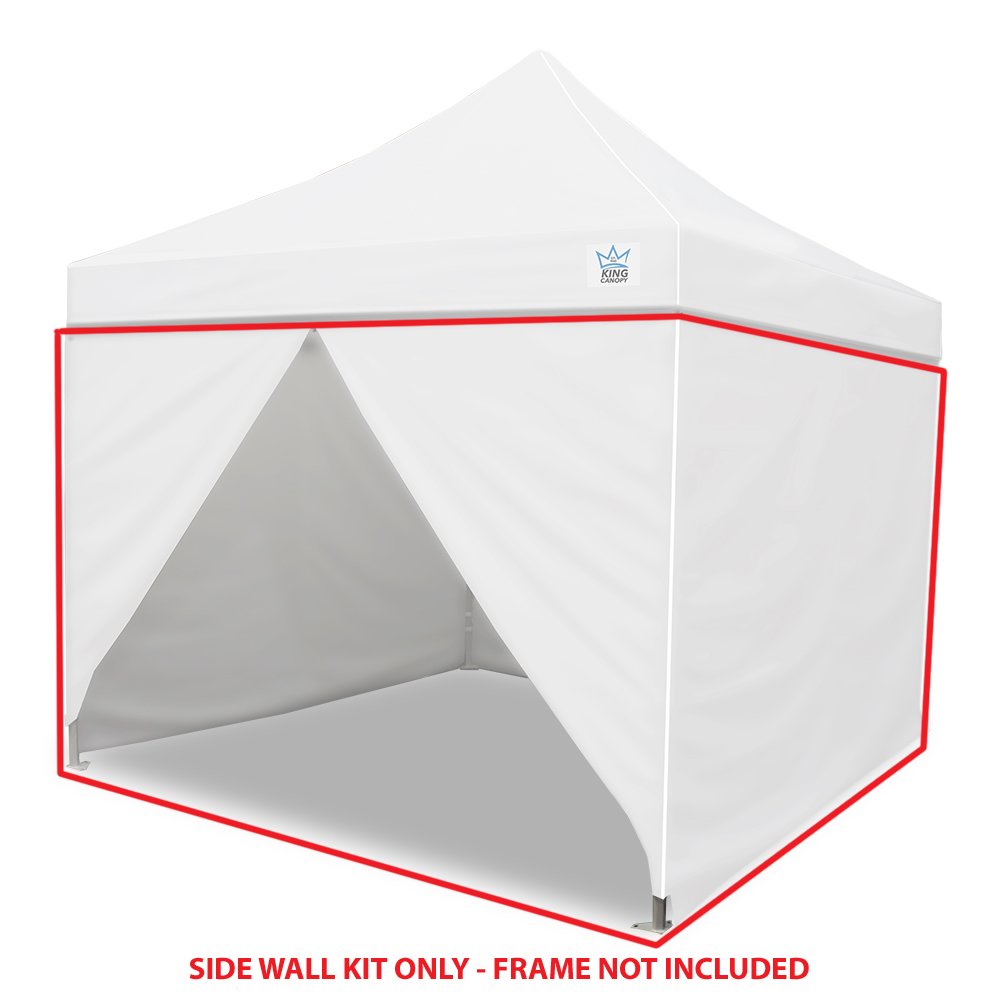 King Canopy Universal 10-Feet by 10-Feet Instant Pop up Side Wall kit. Picture 1