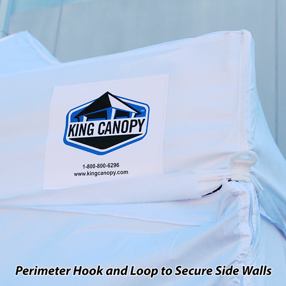 King Canopy Universal 10-Feet by 10-Feet Instant Pop up Side Wall kit. Picture 5