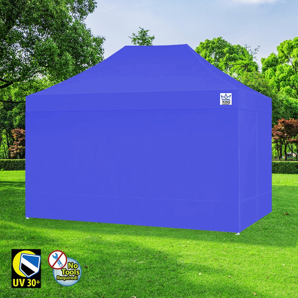 Universal Instant 10x15 - 4 Pack Side Walls Blue. Picture 6