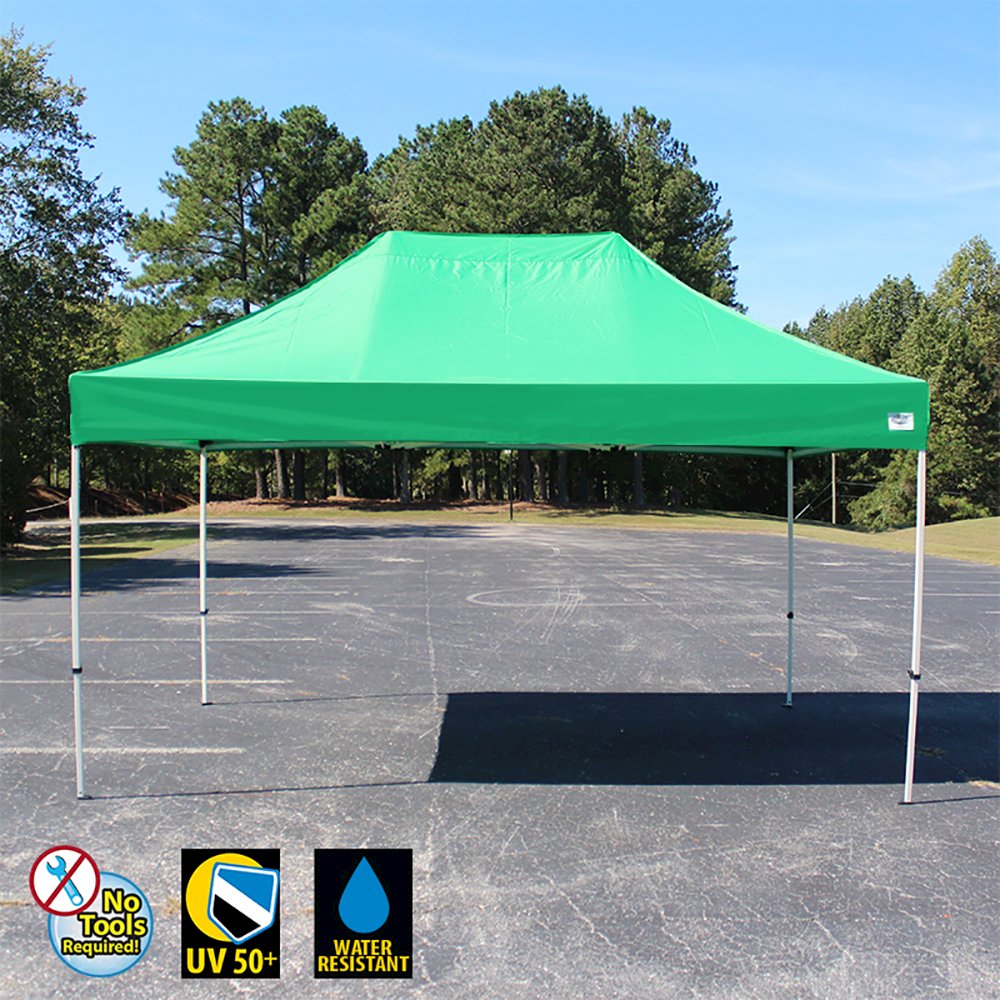 Univeral 10X15 Instant Pop Up Tent GREEN Cover. Picture 2