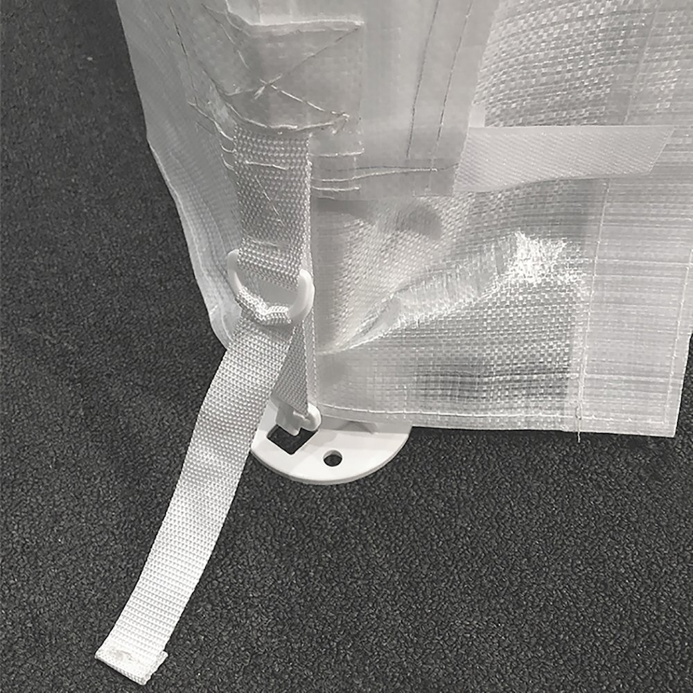 King Canopy 10-Feet by 20-Feet Fitted Replacement Cover w/ Legs Skirts. Picture 2