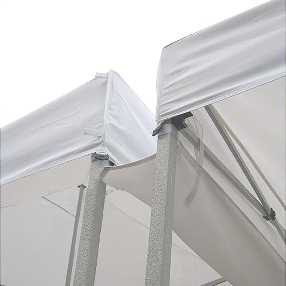 King Canopy 10-Feeet Rain Gutter for Instant Pop-up, 10 Ball Bungees, White. Picture 8