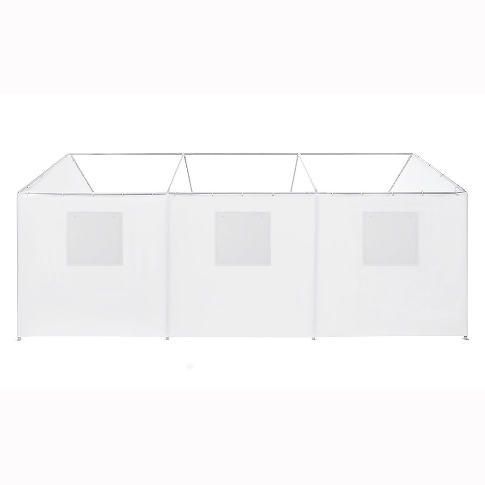 King Canopy 10x20 ft Greenhouse Sidewall Kit w/ Screens, Opaque. Picture 5