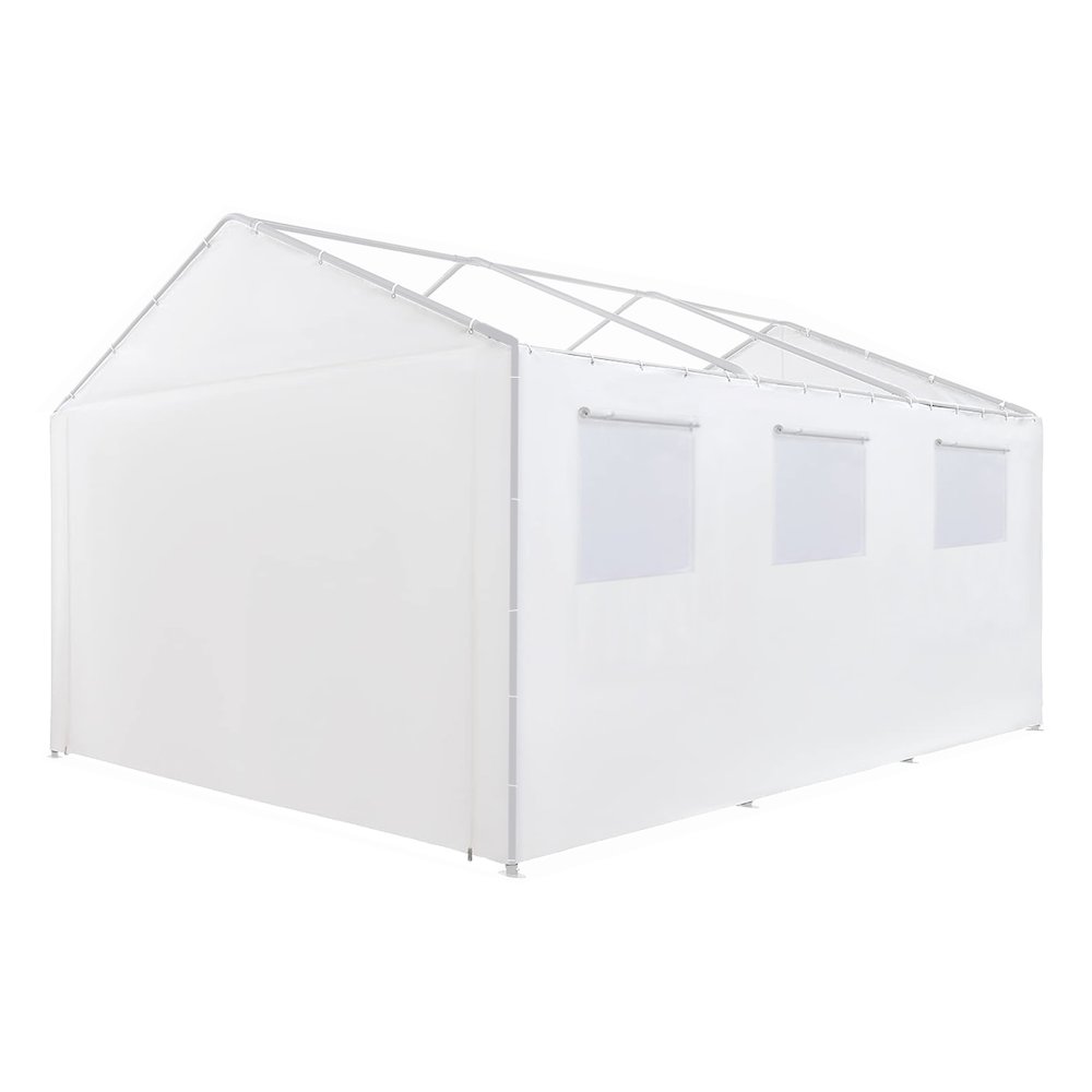King Canopy 10x20 ft Greenhouse Sidewall Kit w/ Screens, Opaque. Picture 7
