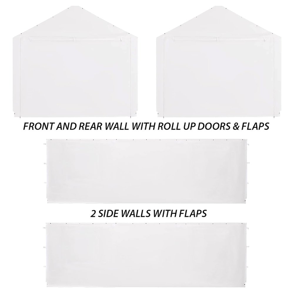 King Canopy 10-Feet by 27-Feet Canopy Enclosure Sidewall Kit. Picture 2