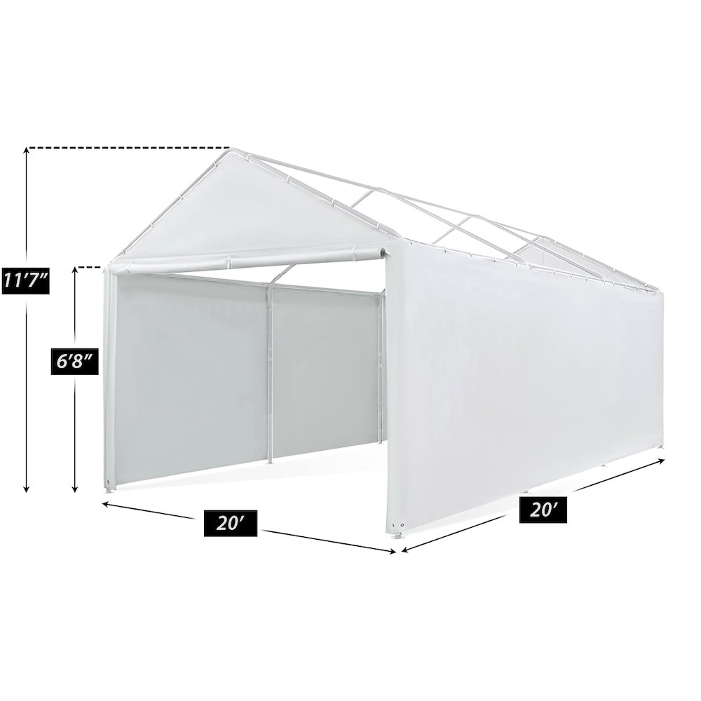 20 ft x 20 ft Sidewall Kit w/ Flaps. Picture 5