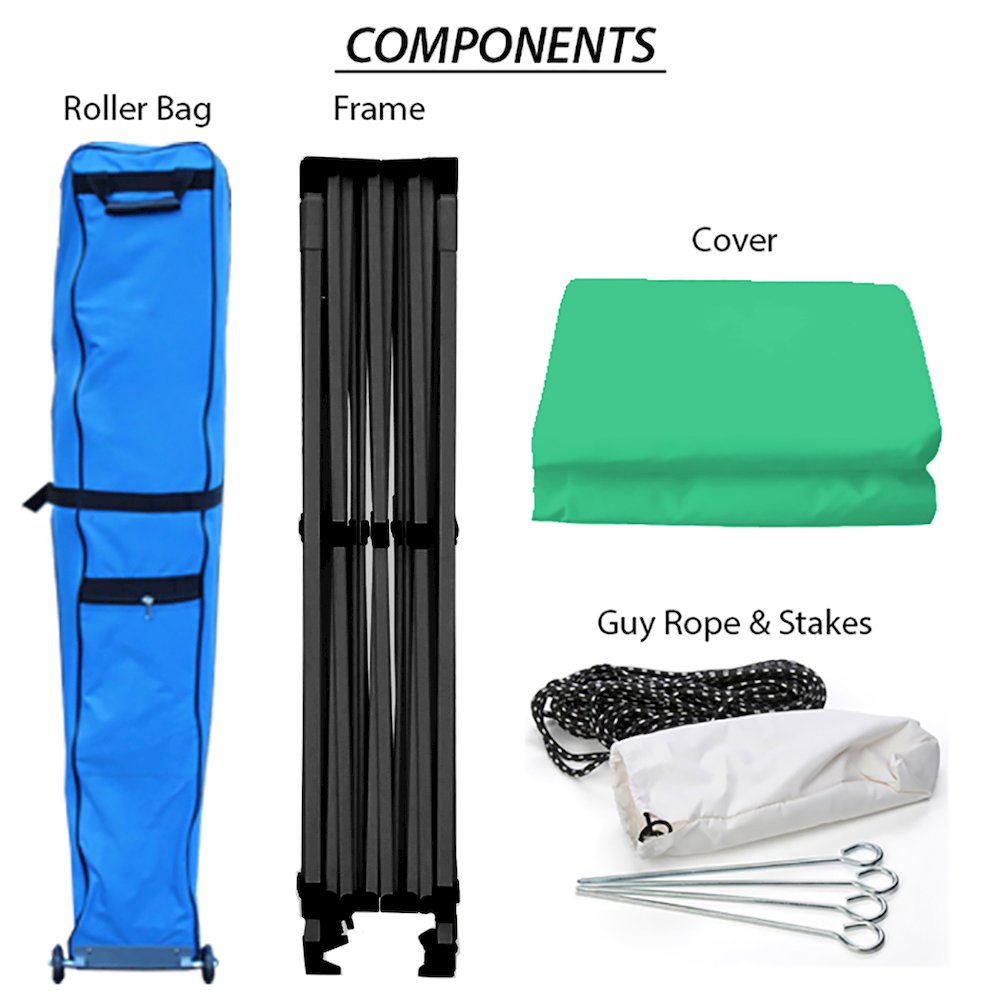 King Canopy Tuff Tent  10x15 ft Instant Pop up Canopy , Green Cover. Picture 1