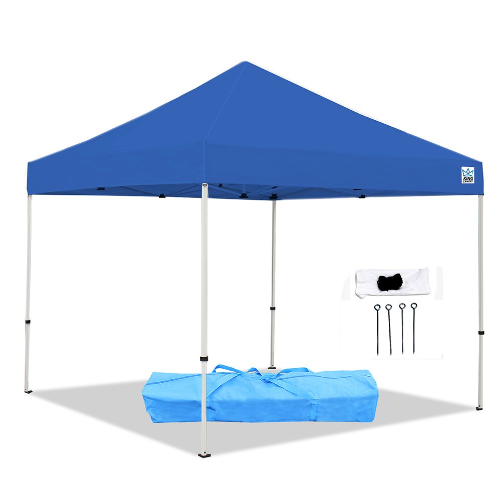 King Canopy Tuff Tent 8x8 ft  Instant Pop up Canopy , Blue. Picture 6