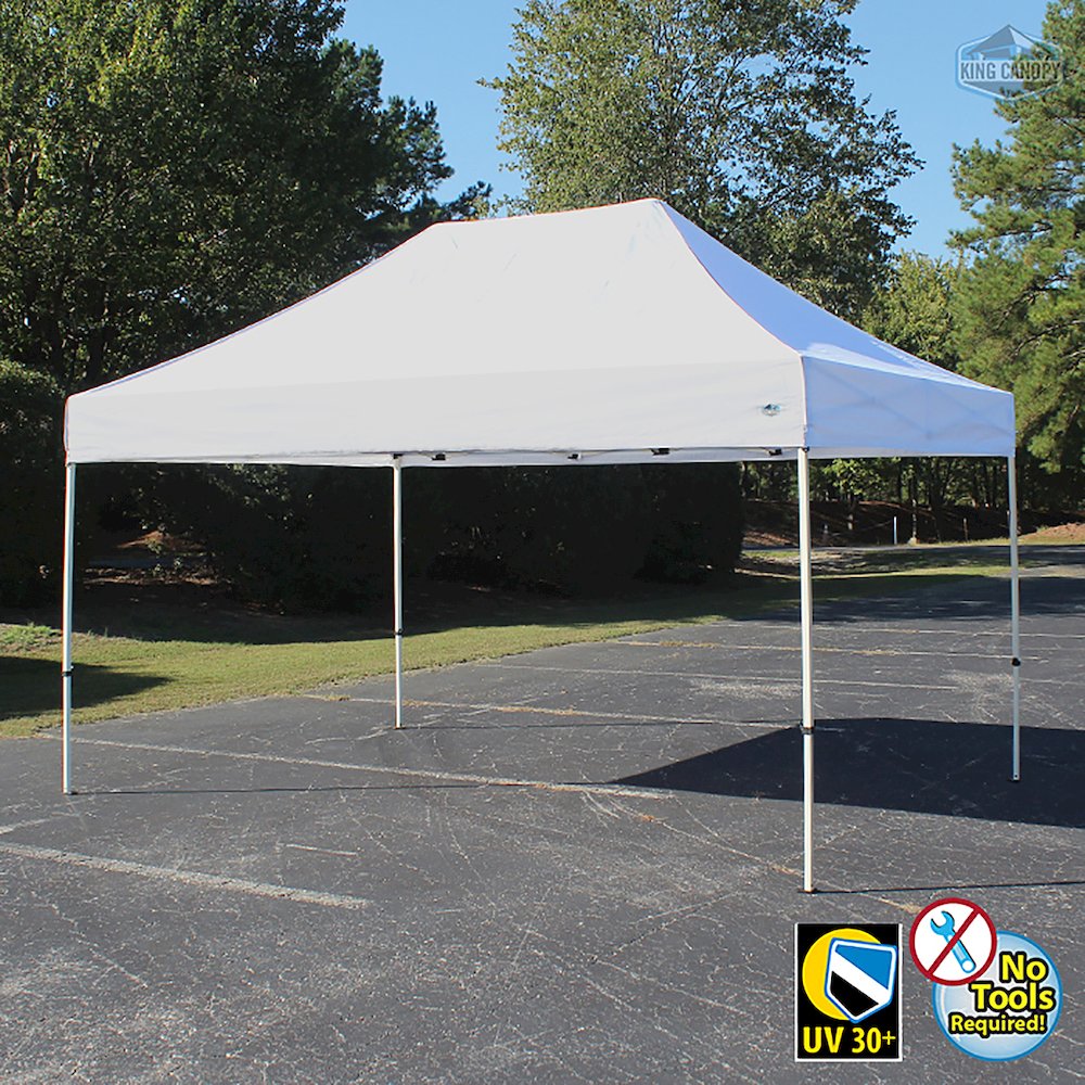 King Canopy Tuff Tent  10x15 ft Instant Pop up Canopy , White Cover. Picture 3