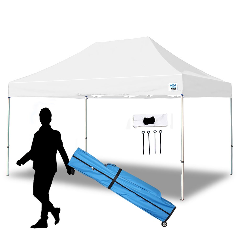King Canopy Tuff Tent  10x15 ft Instant Pop up Canopy , White Cover. Picture 7