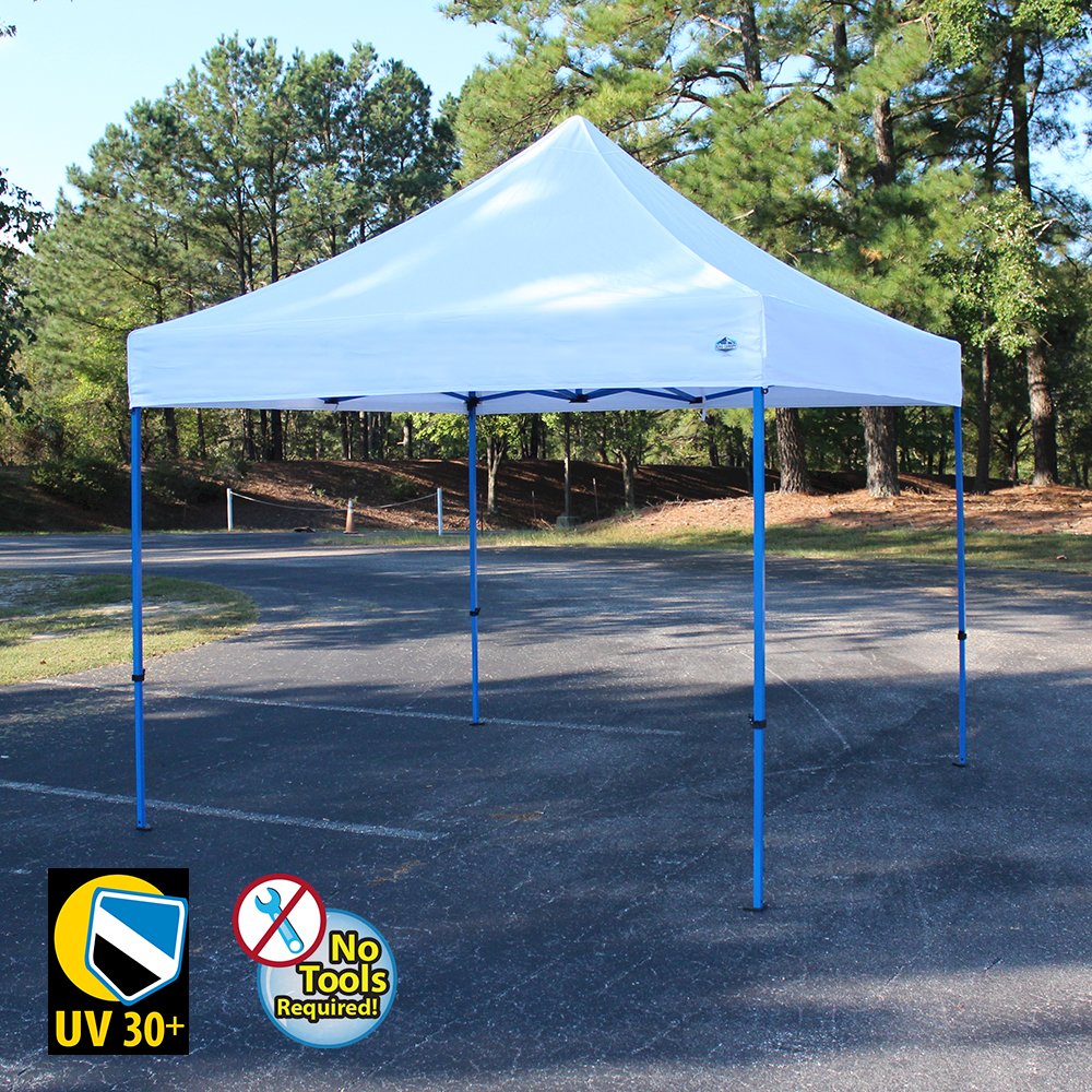 King Canopy Tuff Tent  10x10 ft  Instant Pop up Canopy , White Cover. Picture 1