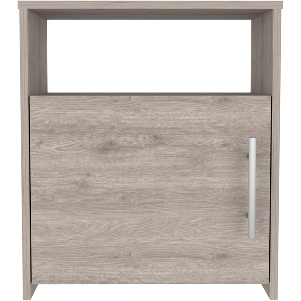 Nordico Nightstand Light Gray MDF. Picture 2