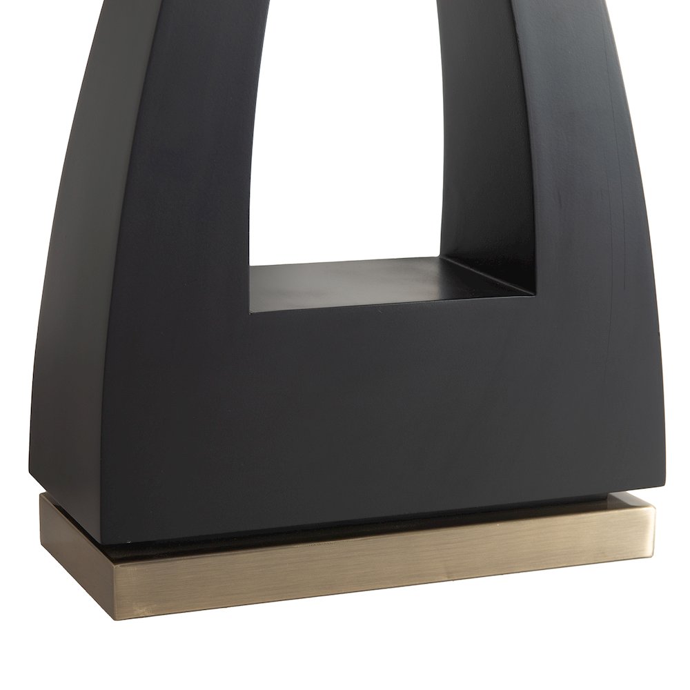 Trina Table Lamp - Ebony. Picture 6