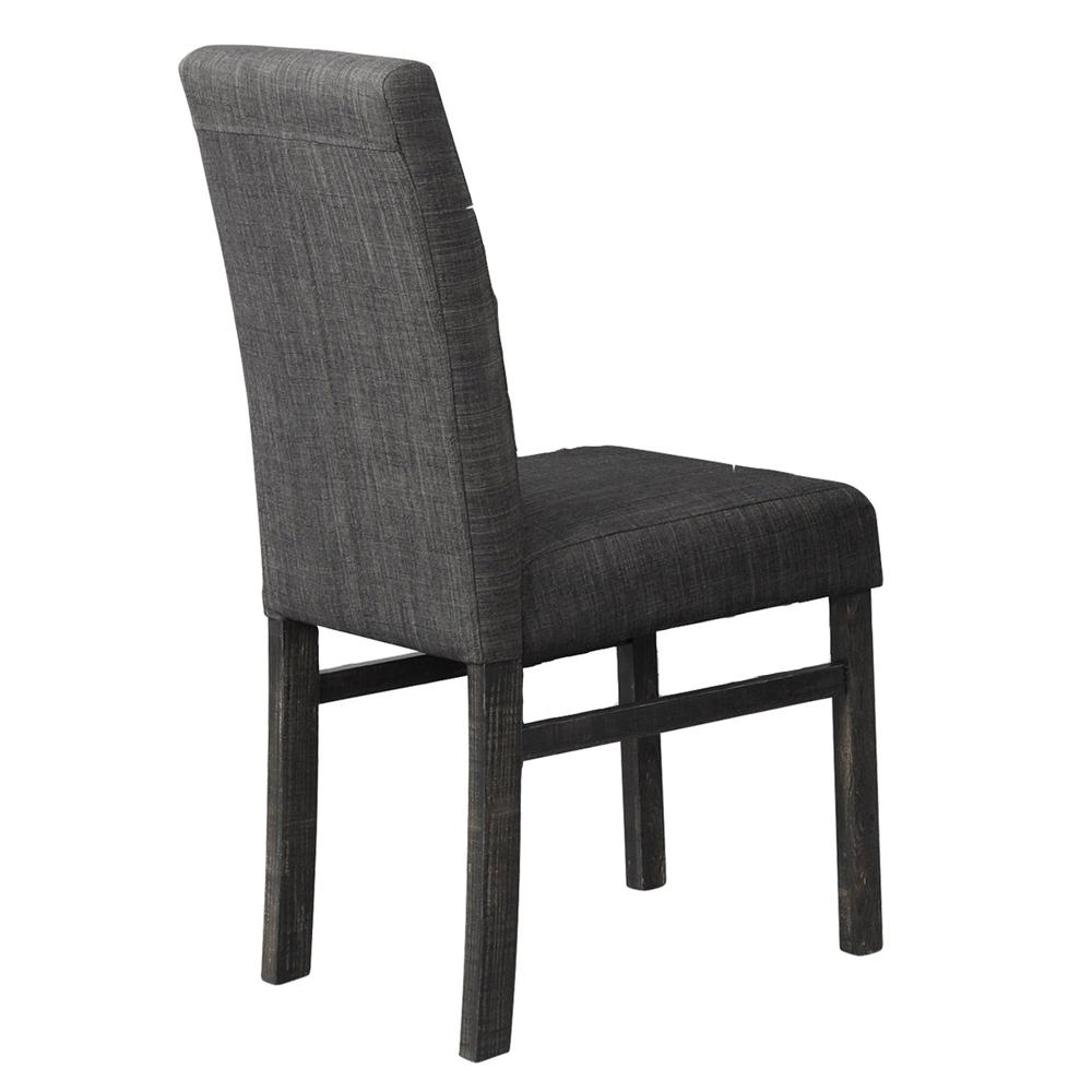 Vitalita 5-piece Black Charcoal Rectangular Dinette Set. Picture 7