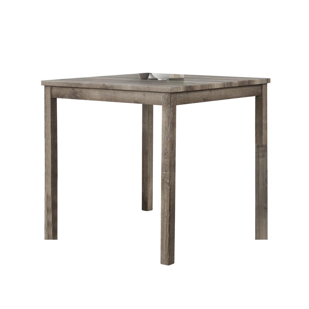 Vitaliya 46" Antique Natural Oak Rectangular Dinette Table. Picture 1