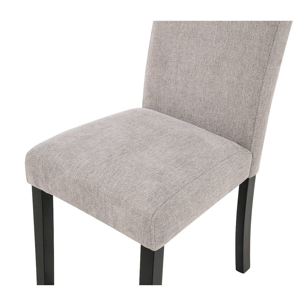 Yvonne Dining Chairs, Set of 2, Grey. Picture 3