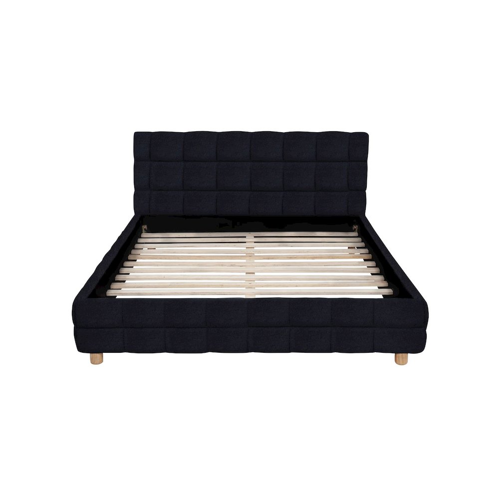 Ctalon Queen Fleece Bed, Black. Picture 5