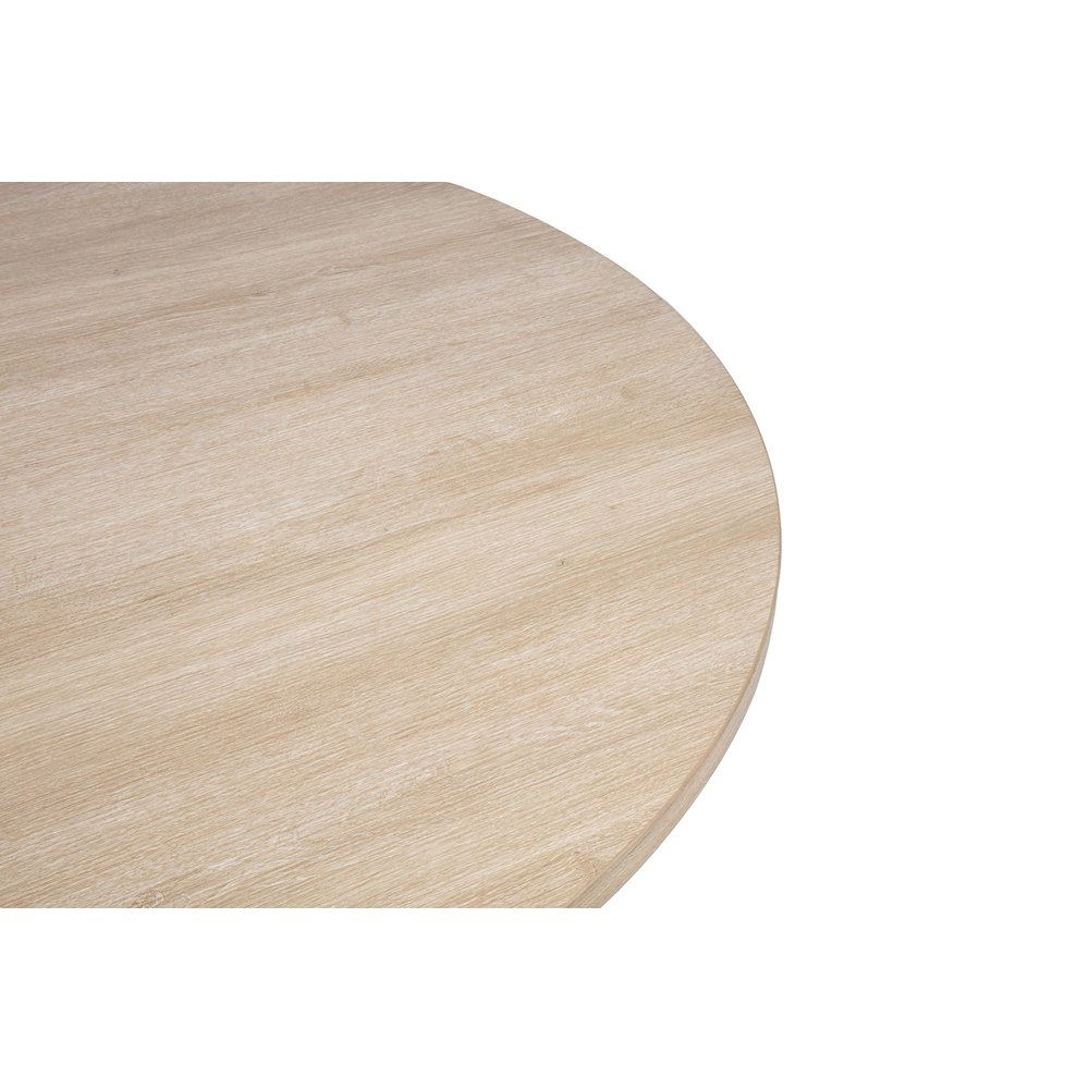Camden Round Dining Table, Light Oak. Picture 5