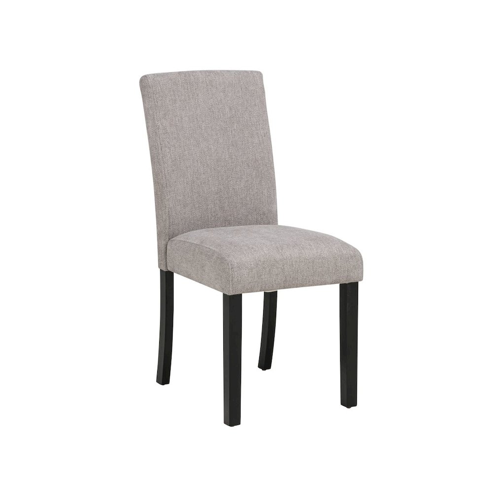 Yvonne Dining Chairs, Set of 2, Grey. Picture 2