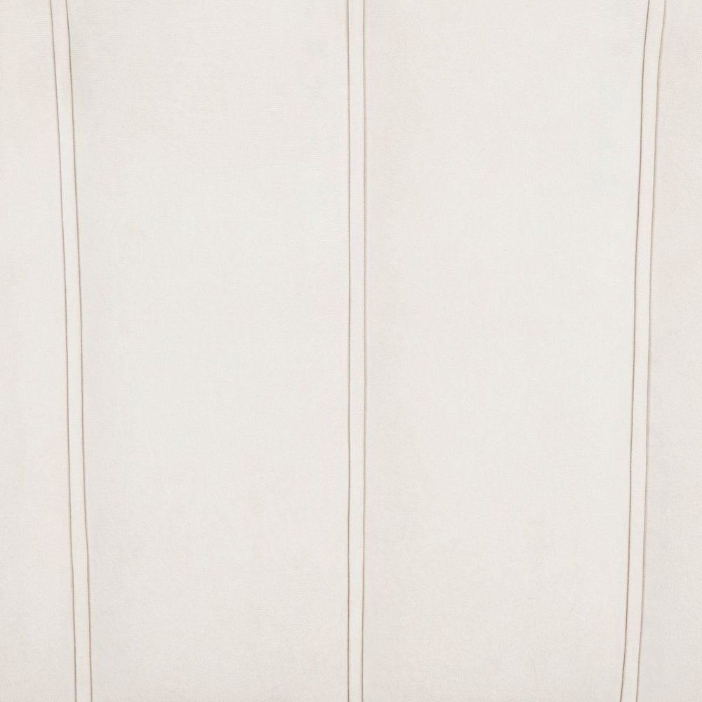 Ctera Queen Velvet Bed, Cream. Picture 7