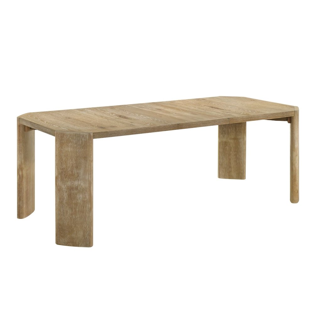 Bristol Rectangle Mid-Century Dining Table, Kepler Driftwood. Picture 1