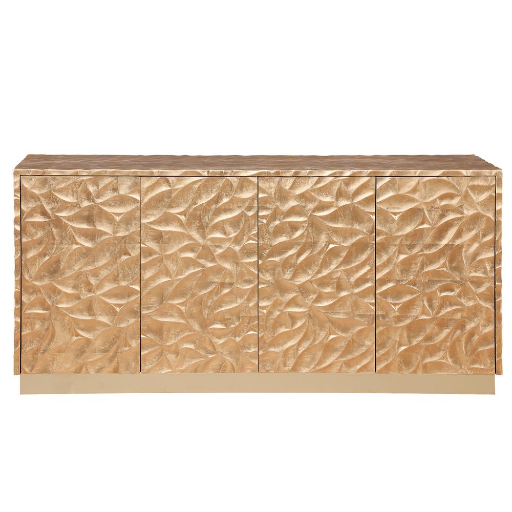 Inken 65" Gold Sideboard. Picture 3