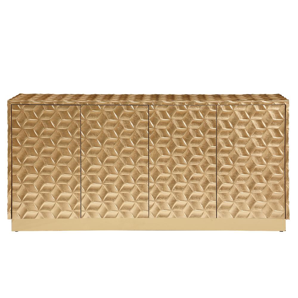 Ferdi 65" Gold Sideboard. Picture 3