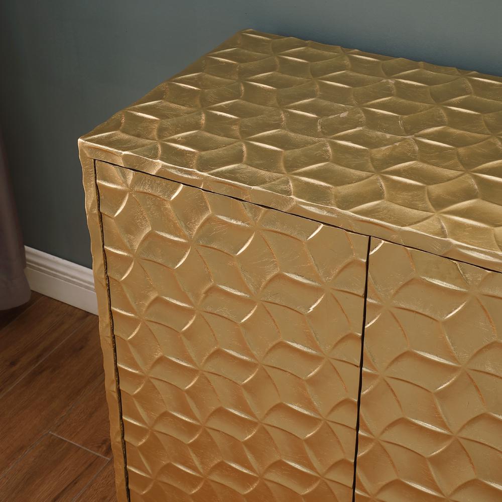Ferdi 65" Gold Sideboard. Picture 6