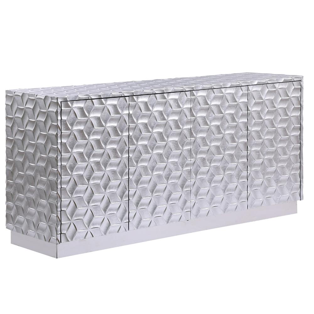 Ferdi 65" Silver Sideboard. Picture 1