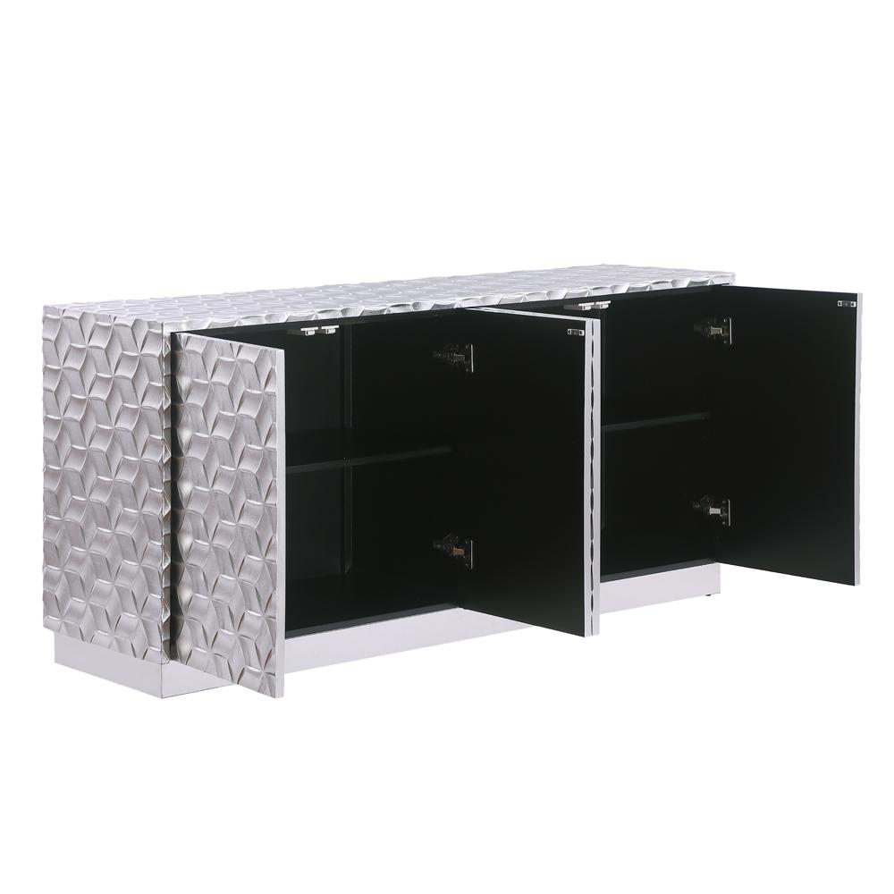 Ferdi 65" Silver Sideboard. Picture 2