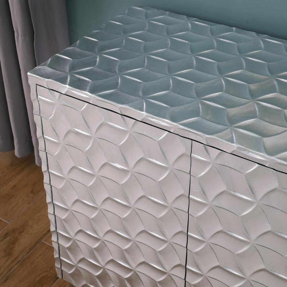 Ferdi 65" Silver Sideboard. Picture 6