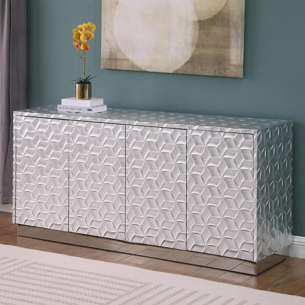 Ferdi 65" Silver Sideboard. Picture 7