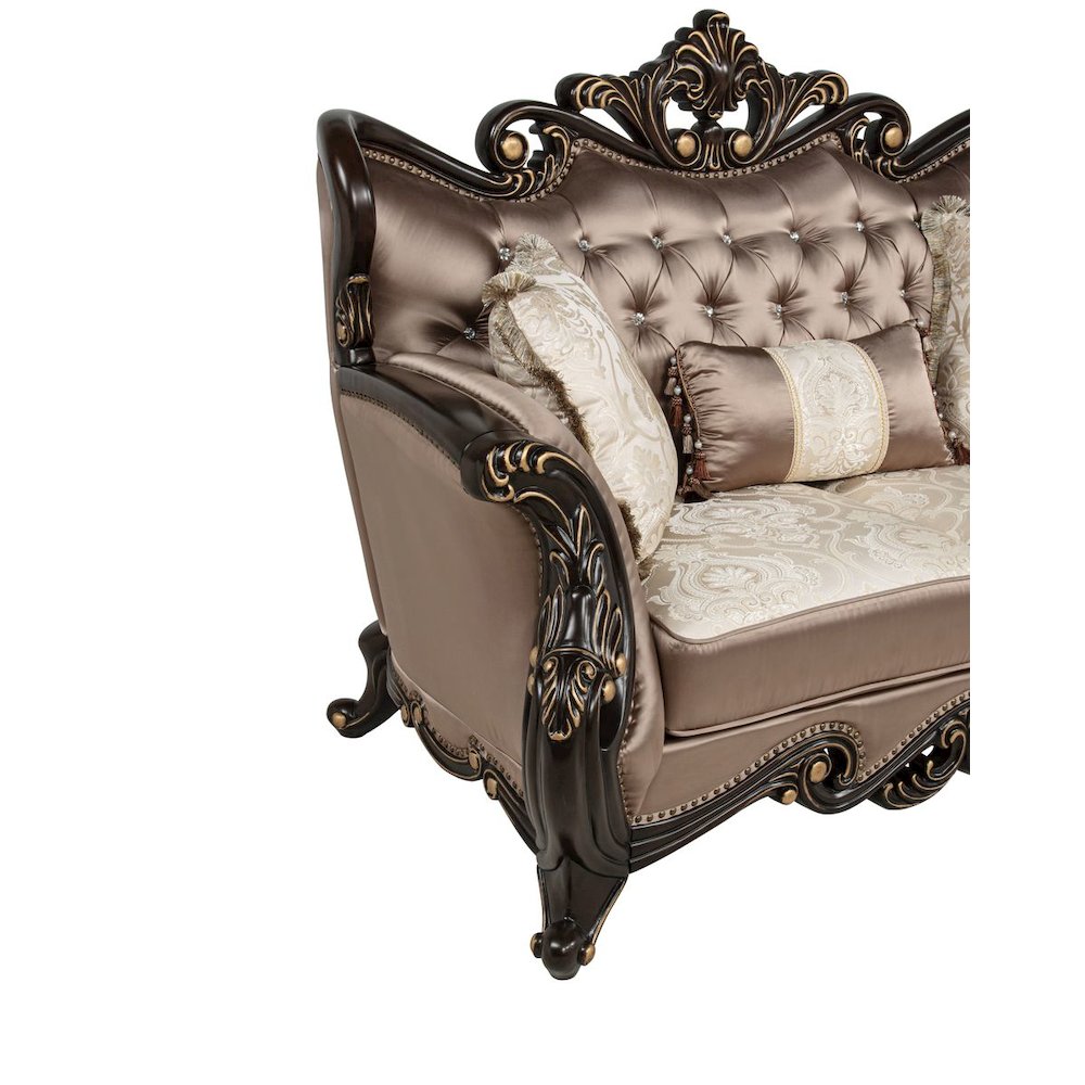 Tlerra Traditional Arm Chair, Desert Sand. Picture 3