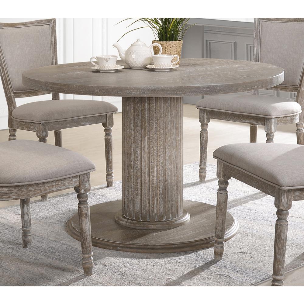 Best Master Furniture Jessica 20" Wood Dining Chair in Gray (Set of 2). Picture 2
