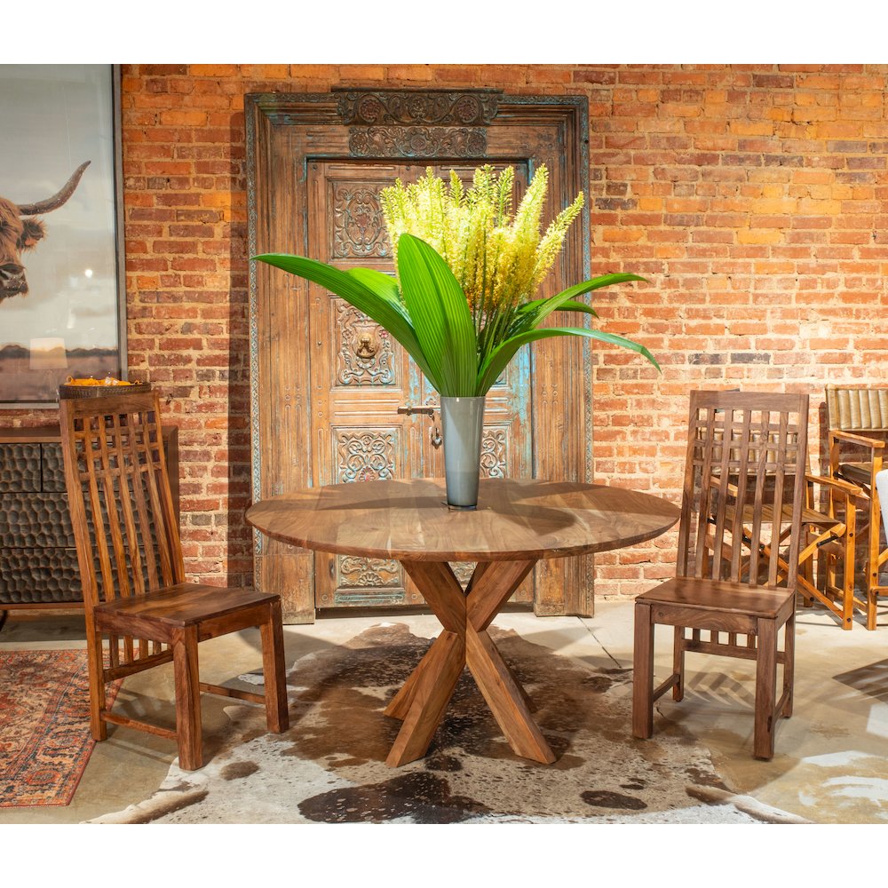 Acres Dining Chair with Tall Back in Brownstone. Picture 3