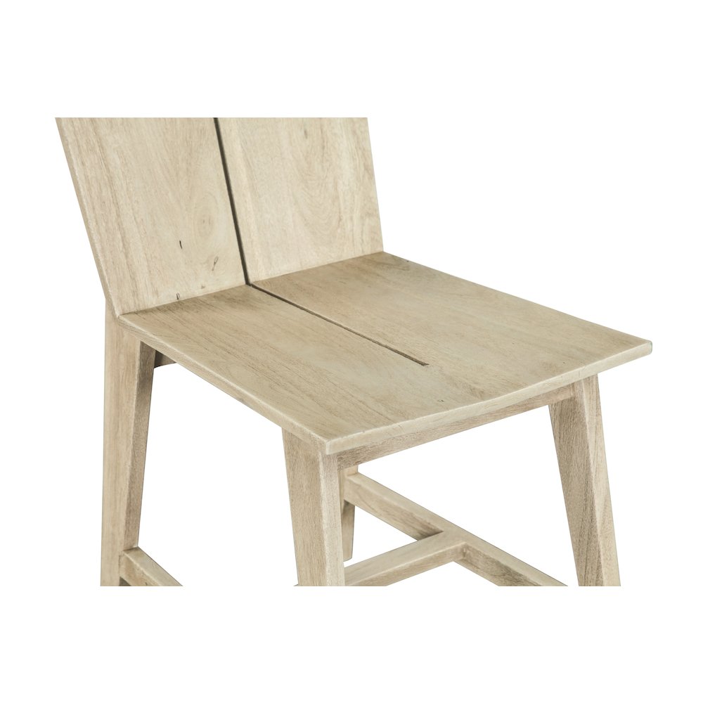 Acadia Dining Chair in Oat. Picture 4
